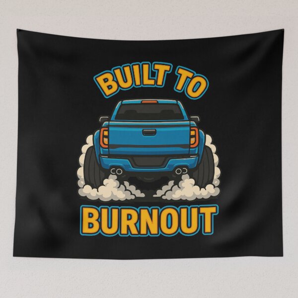 Item preview, Built to Burnout Truck designed and sold by SnappyPNG.