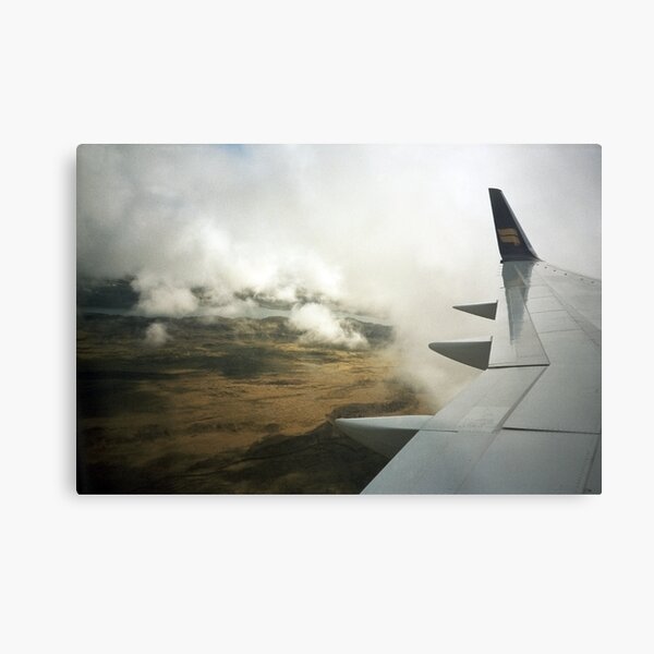 Lomo - Iceland from the sky Metal Print