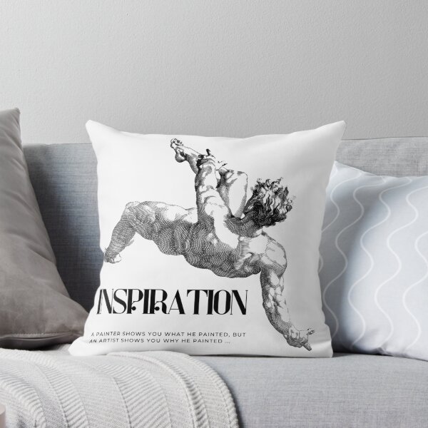 Aperçu de l'œuvre « Inspiration » Conception typographique moderne créée et vendue par L-CreativeArt.