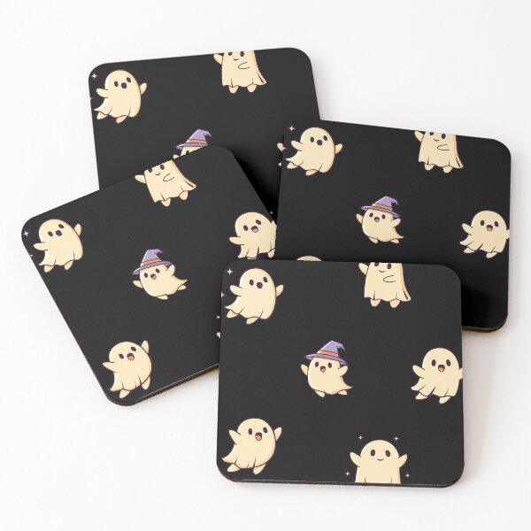 Item preview, Spooky-Cute Boo Ghost Squad (Kawaii Halloween) designed and sold by Galaxi Tee.
