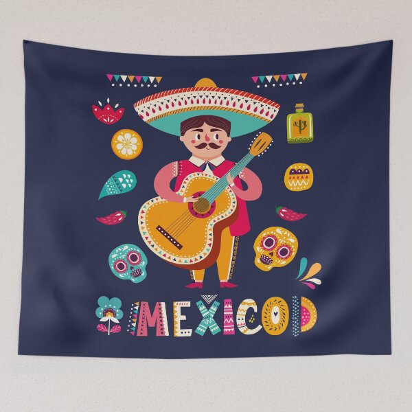 Item preview, Man with Guitar - Mexico designed and sold by All-Streets.
