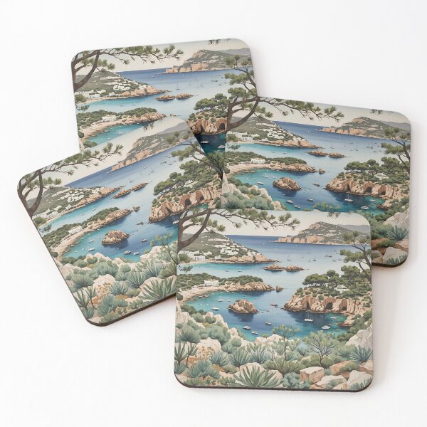 Item preview, Ibiza Mediterranean coastal walk  designed and sold by Ponted.