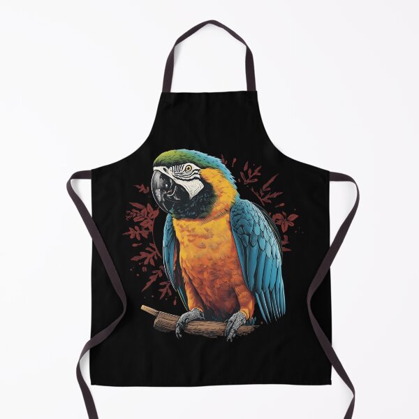 Item preview, Modern Minimalist Macaw – Tropical Bird Line Art Design designed and sold by Art-Design-EM.