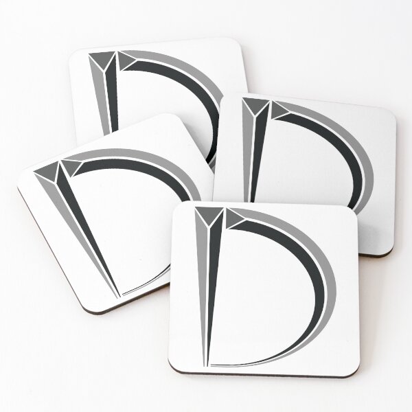 Item preview, Monogram D CuneiFont Linear f designed and sold by TreesOn.