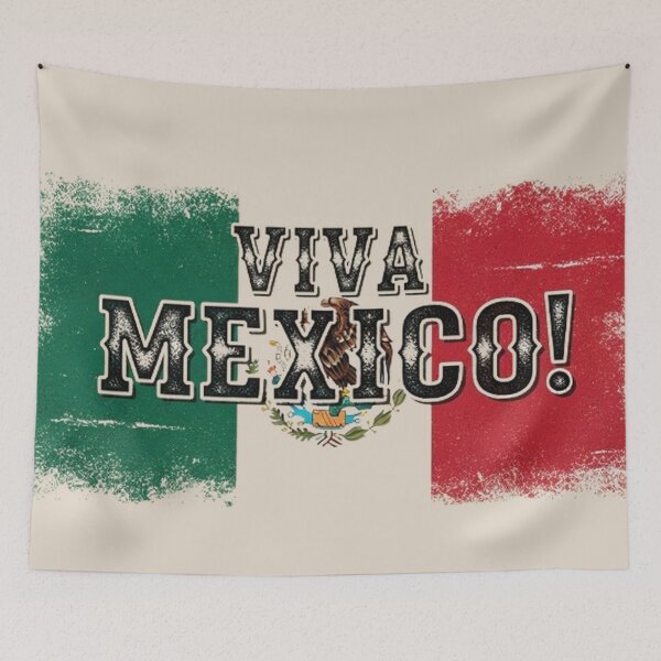 Item preview, Vintage "Viva Mexico" Patriotic Design designed and sold by Amelia Design.