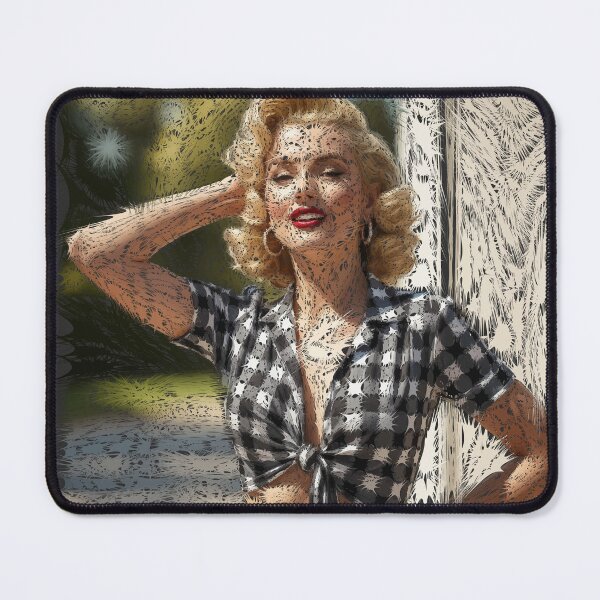 Item preview, Pinup Girl – Pucker Effect Retro Illustration Design designed and sold by Vextura.