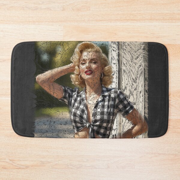 Item preview, Pinup Girl – Pucker Effect Retro Illustration Design designed and sold by Vextura.