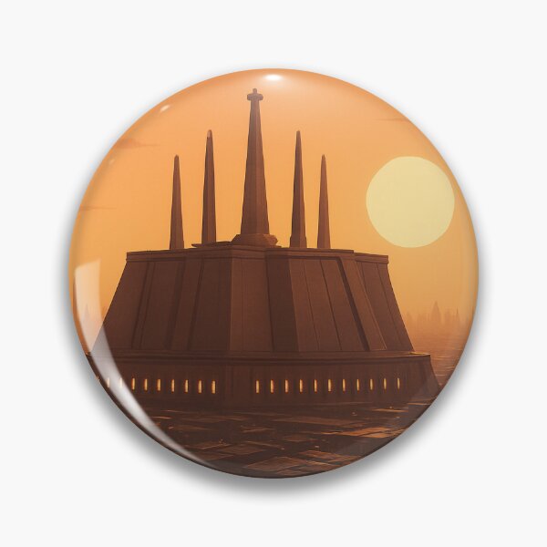 Item preview, Futuristic Temple designed and sold by DinoDev.
