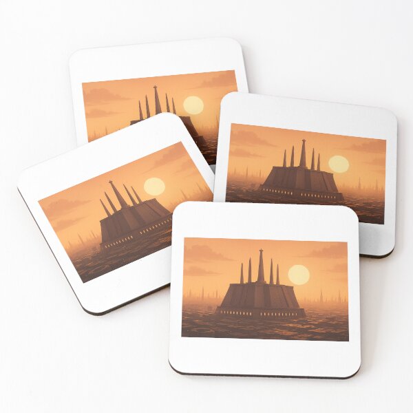 Item preview, Futuristic Temple designed and sold by DinoDev.