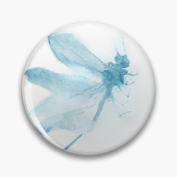 Item preview, Delicate Blue Watercolor Dragonfly designed and sold by Kara Draws.