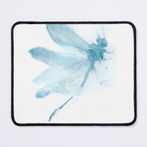 Item preview, Delicate Blue Watercolor Dragonfly designed and sold by Kara Draws.