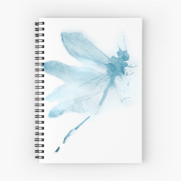 Item preview, Delicate Blue Watercolor Dragonfly designed and sold by Kara Draws.