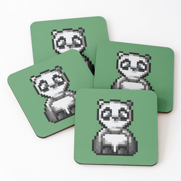 Item preview, Copy of Cute Panda pixel art designed and sold by persephonespixels.
