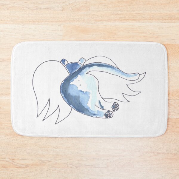 Item preview, Guardianangel Cat Blue, Schutzengel Katze Blau designed and sold by Anke‘s Bazaar.