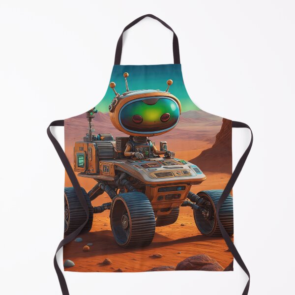 Item preview, Alien wearing a hoodie riding the Mars Rover designed and sold by Colin Bentham.