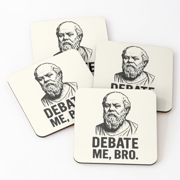 Item preview, Debate Me Bro – Funny Socrates Meme (Socrates Meme Collection). designed and sold by SaraSumi.