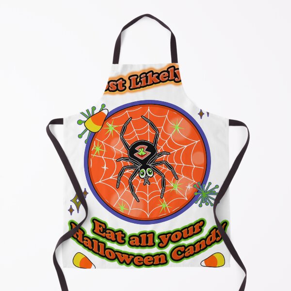 Item preview, Halloween Fun Spider and Candy png designed and sold by Sharon Schwalbe.
