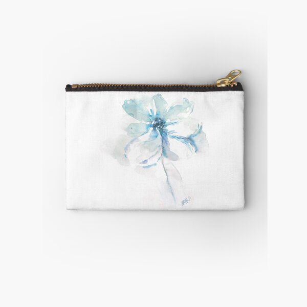 Item preview, Soft, translucent, blue watercolor flower designed and sold by Kara Draws.