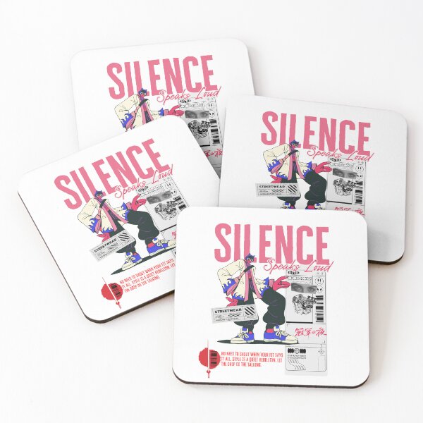 Item preview, "Silence Speaks Loud Streetwear Design designed and sold by Store13..