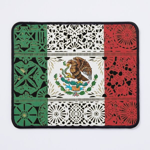 Item preview, Intricate Papel Picado Mexican Flag Design designed and sold by Amelia Design.