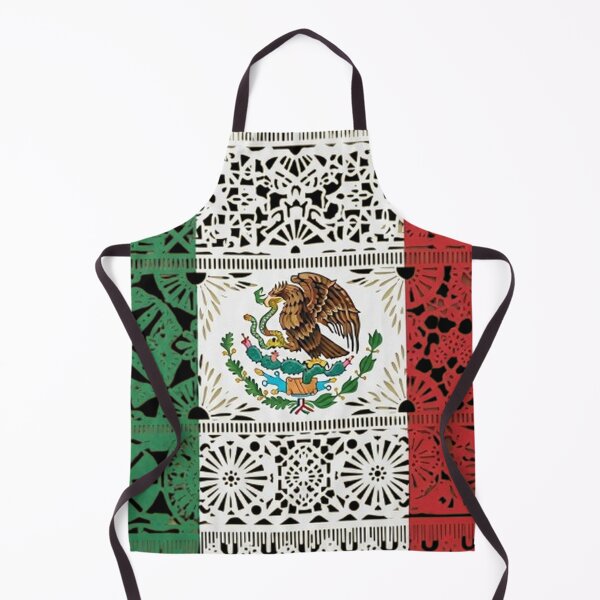 Item preview, Intricate Papel Picado Mexican Flag Design designed and sold by Amelia Design.