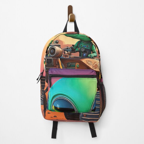 Item preview, Alien wearing a hoodie riding the Mars Rover designed and sold by Colin Bentham.