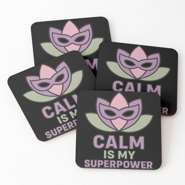Item preview, Calm Is My Superpower Lotus Design designed and sold by TeeTimeTreasure.