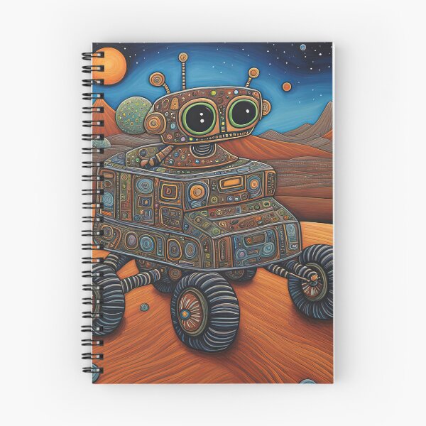 Item preview, Alien wearing a hoodie riding the Mars Rover designed and sold by Colin Bentham.