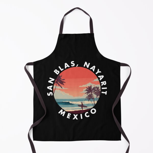 Item preview, San Blas Nayarit - Mexico (with White Lettering) designed and sold by VelvetRoom.