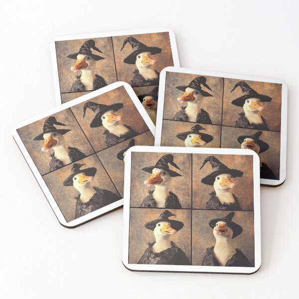 Item preview, Funny Goose in Witches Hat – Silly Halloween Photobooth designed and sold by RockFireMerch.