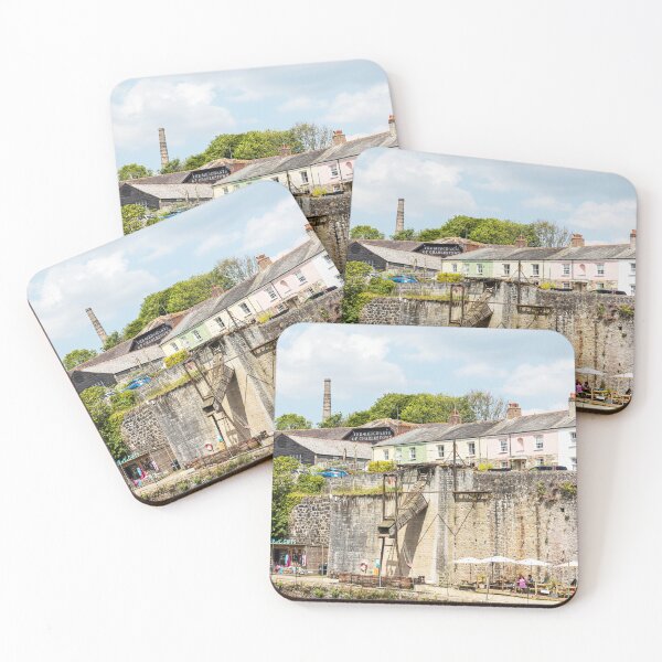 Item preview, Charlestown, Cornwall, Charming Waterfront with Colorful Houses designed and sold by Paul Thompson Photography.