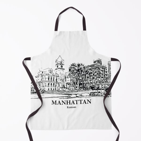 Artikelvorschau, Manhattan - Kansas entworfen und verkauft von Lakeric Cityscapes.