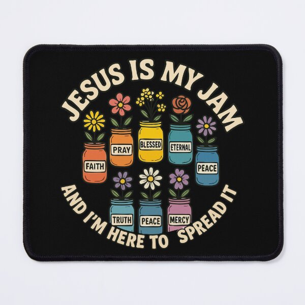 Item preview, Jesus Is My Jam Christian Humor designed and sold by TomFrontierArt.
