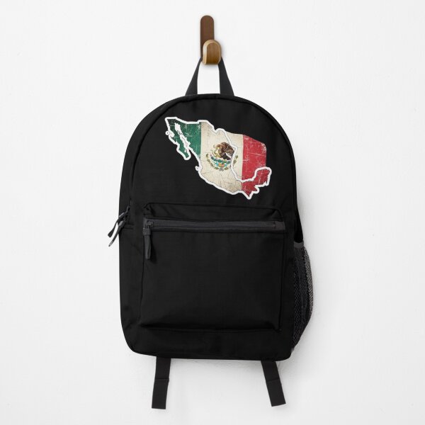 Item preview, Distressed Mexican Map Flag Sticker designed and sold by Amelia Design.