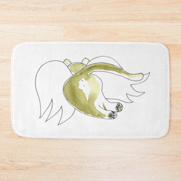 Item preview, Guardianangel Cat Green, Schutzengel Katze Grün designed and sold by Anke‘s Bazaar.