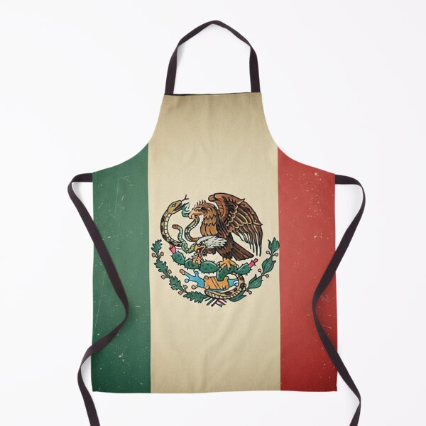 Item preview, Retro Faded Mexican Flag Design designed and sold by Amelia Design.