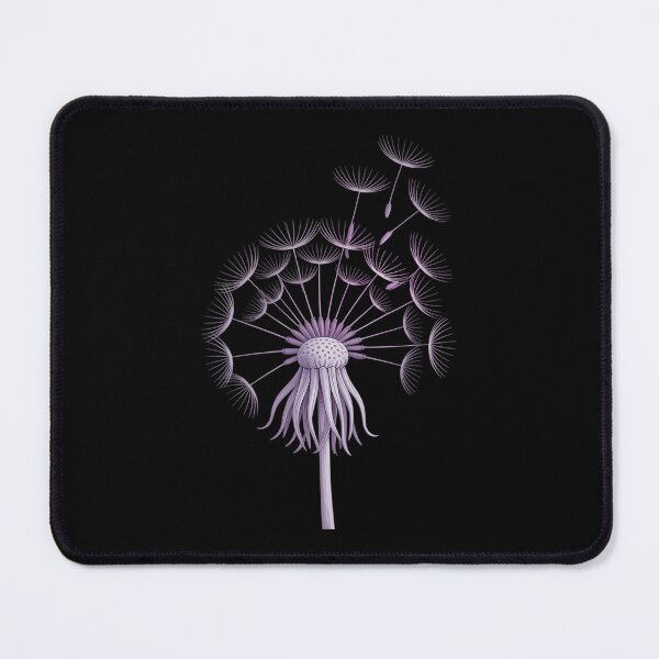 Item preview, Stomach Cancer Awareness Dandelion Periwinkle Ribbon designed and sold by DoorwayThreads.