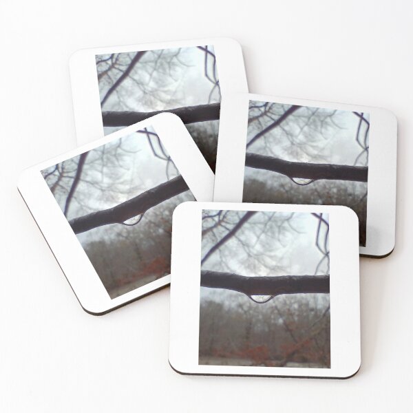 Item preview, Reflection of trees in water droplet designed and sold by Trigger Hippie .