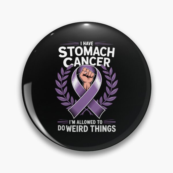 Item preview, Stomach Cancer Awareness Periwinkle Ribbon I Allowed To Do Werid Things designed and sold by DoorwayThreads.