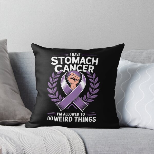 Item preview, Stomach Cancer Awareness Periwinkle Ribbon I Allowed To Do Werid Things designed and sold by DoorwayThreads.