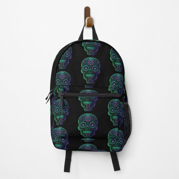 Item preview, Cyberpunk Sugar Skull designed and sold by No Quarter Collective.