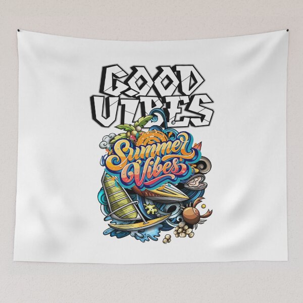 Item preview, "Good Vibes Summer Vibes Design" designed and sold by Store13..