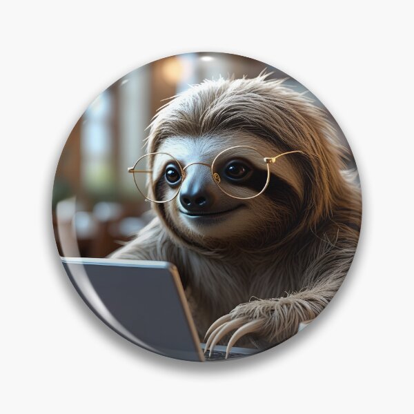 Item preview, My Spirit Animal Is A Sloth On Wi-Fi  designed and sold by SababaShop.