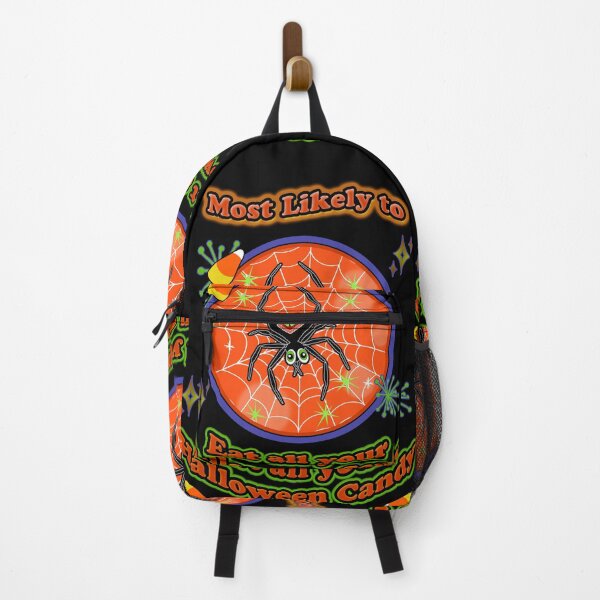 Item preview, Halloween Fun Spider and Candy Poster designed and sold by Sharon Schwalbe.
