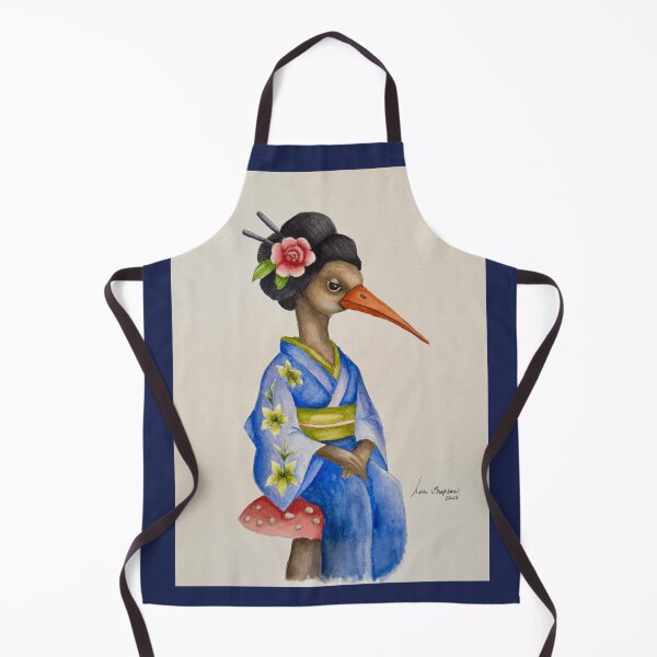 Item preview, The Geisha Heron designed and sold by The Rookery.