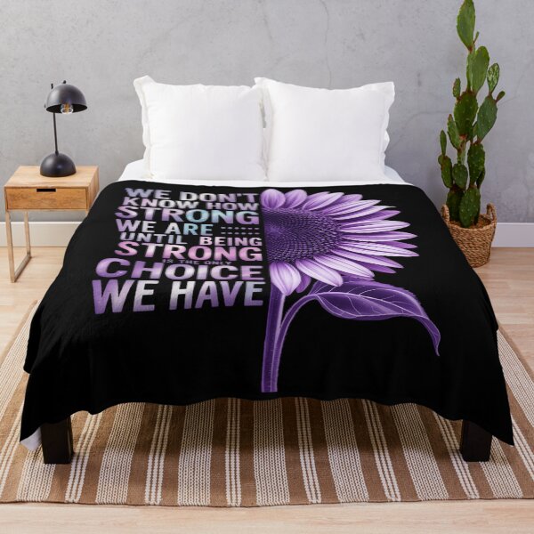 Item preview, Stomach Cancer Being Strong Is The Only Choice designed and sold by DoorwayThreads.
