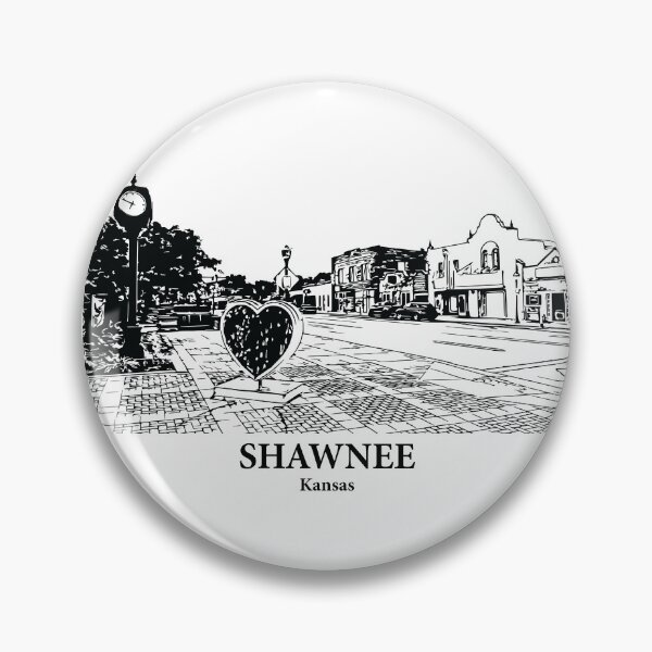 Artikelvorschau, Shawnee - Kansas entworfen und verkauft von Lakeric Cityscapes.