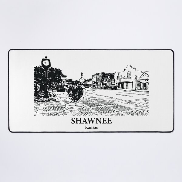 Item preview, Shawnee - Kansas designed and sold by Lakeric Cityscapes.