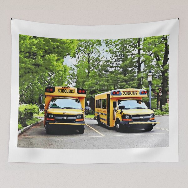 Item preview, Two School Buses designed and sold by Susan Savad.