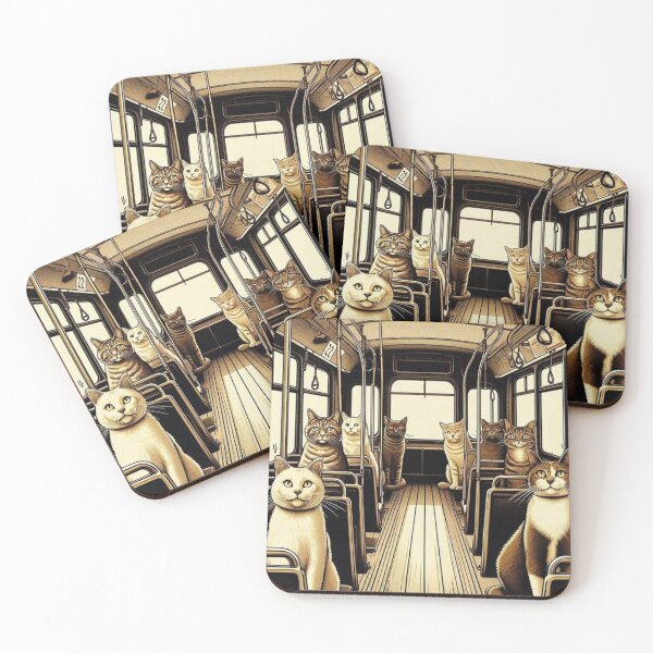 Item preview, Cat Bus designed and sold by Myra365Art.